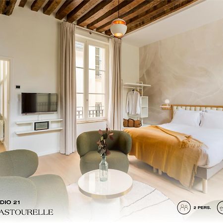 Beauquartier - Marais, Pastourelle Leilighet Paris Eksteriør bilde