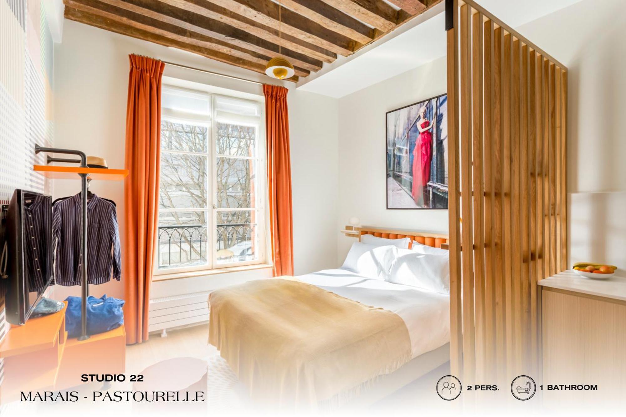 Beauquartier - Marais, Pastourelle Leilighet Paris Eksteriør bilde