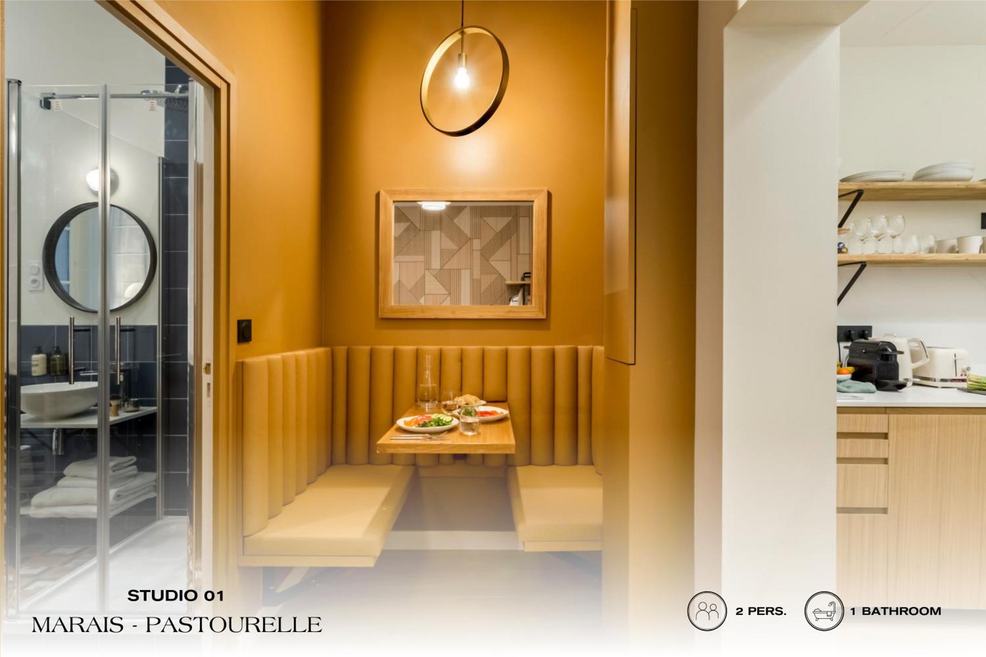 Beauquartier - Marais, Pastourelle Leilighet Paris Eksteriør bilde