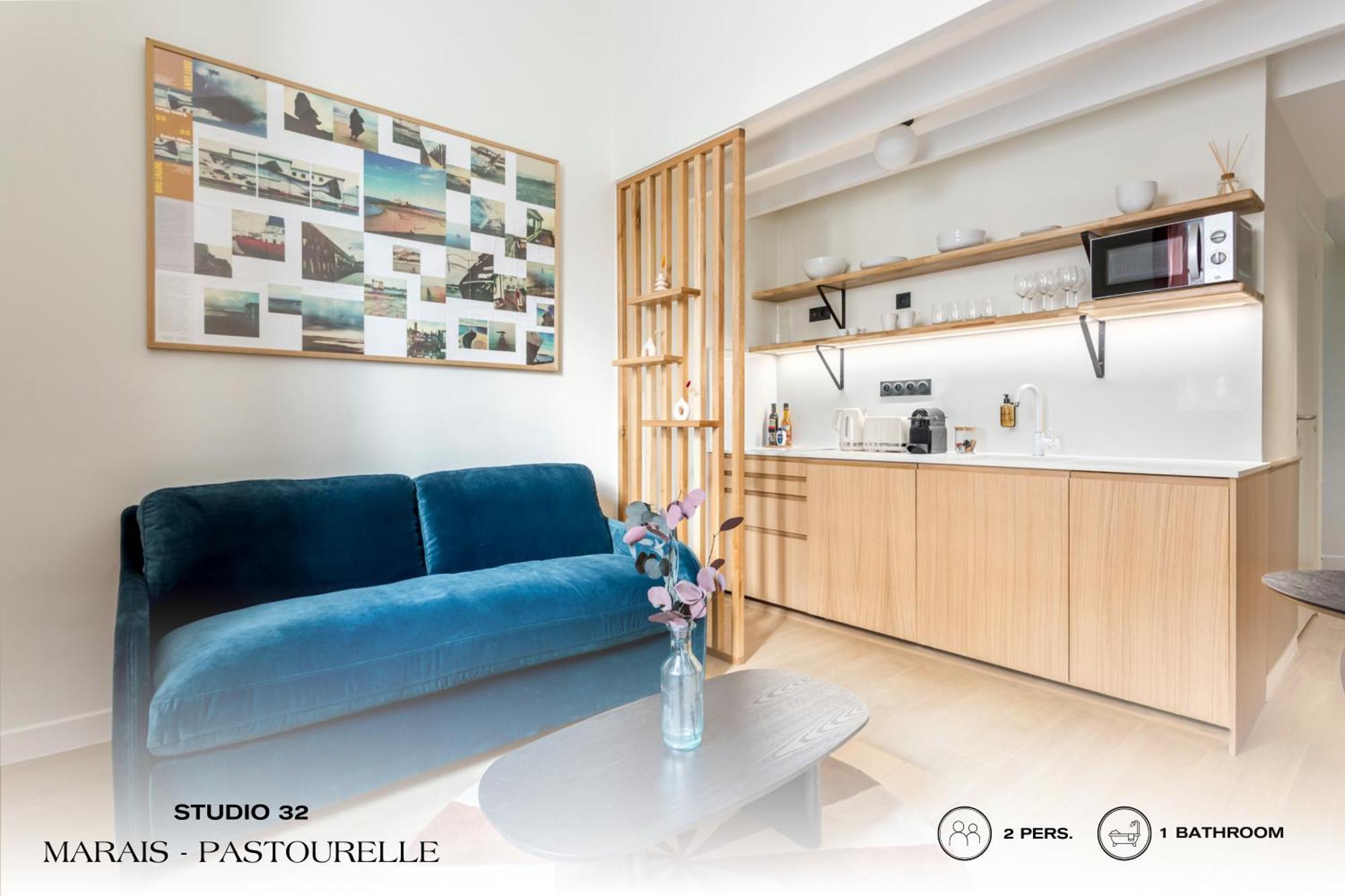 Beauquartier - Marais, Pastourelle Leilighet Paris Eksteriør bilde